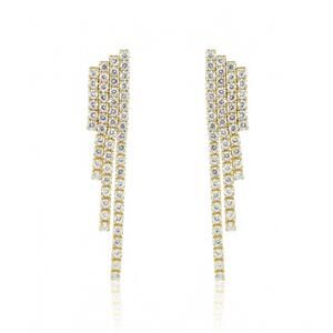 NEW SAHIRA nikki statement earrings in gold